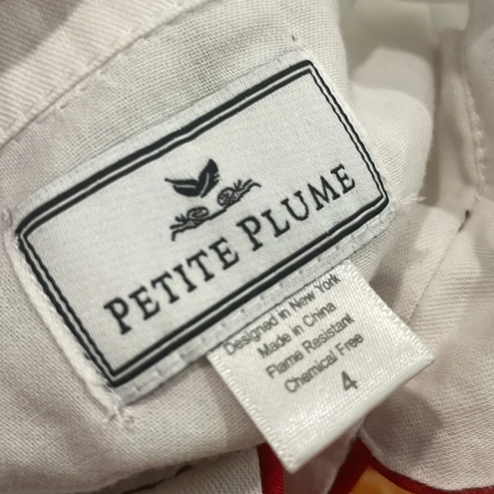 Petite Plume Christmas Pajama Top - size 4
